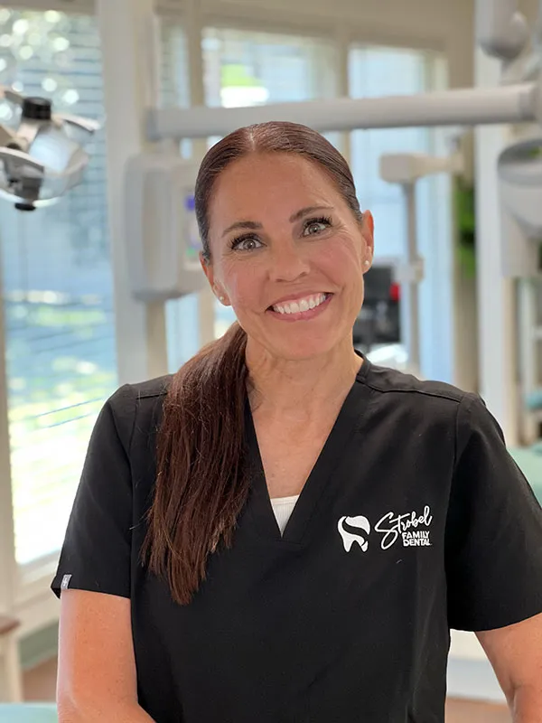 A Dental Hygienist at Strobel Family Dental