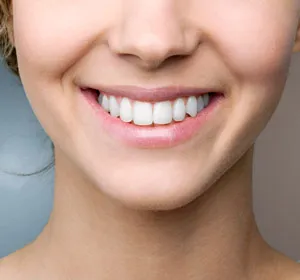 A beautiful smile white white teeth representing that Strobel Family Dental offers teeth whitening services because it is a Rexburg Dental Clinic